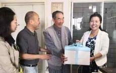 西安市第四医院离退办开展节前慰问活动