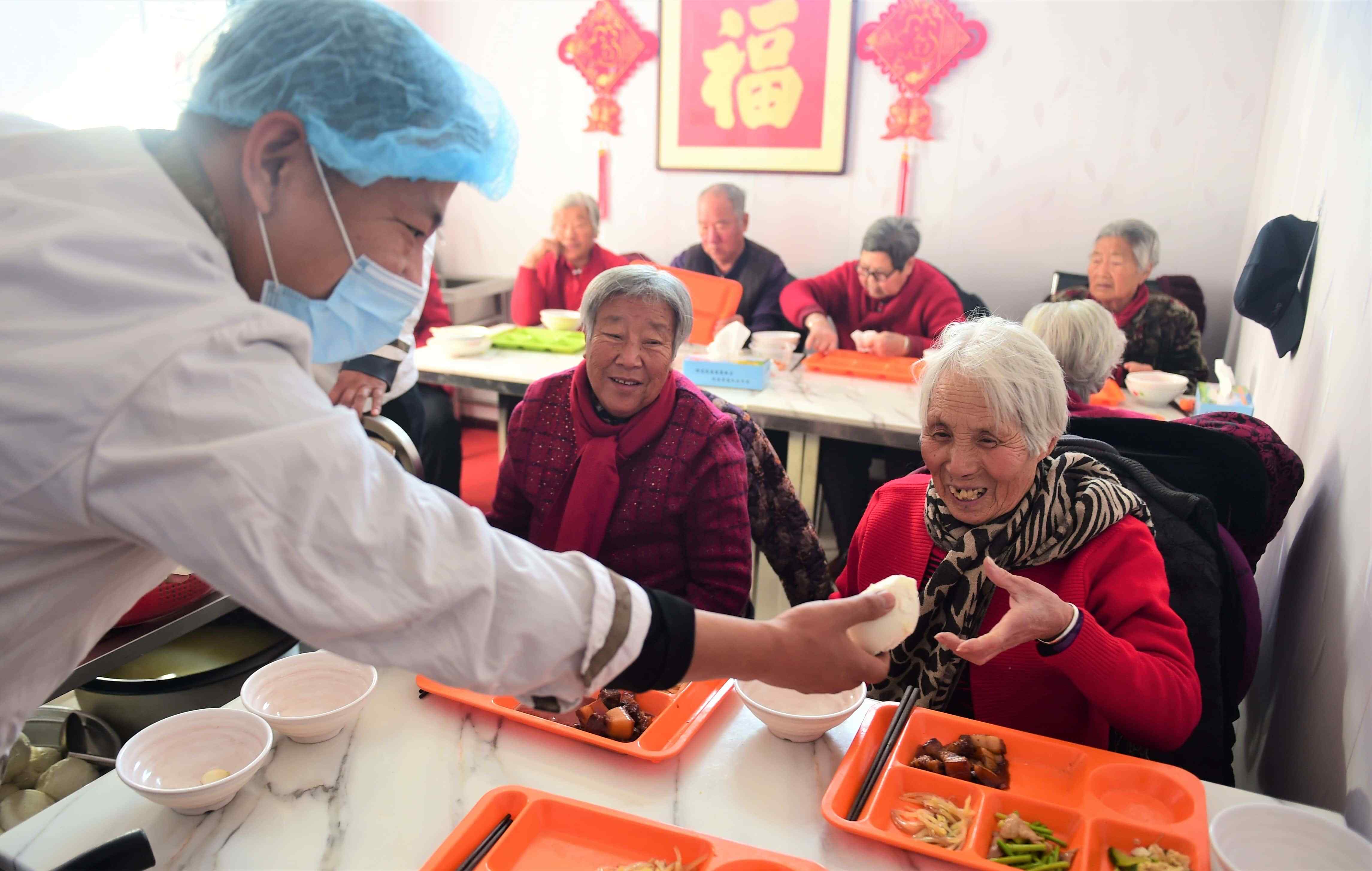 （图文互动）河北青县：农村孝老食堂情暖独居老人